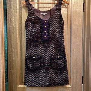 Corsylynncarter tweed mini dress size 2